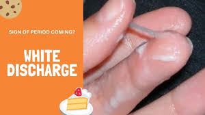 This is considered healthy unless the discharge is lumpy or accompanied by a strong odor. Is White Discharge A Sign Of Period Coming What Does A Milky White Discharge Mean Youtube