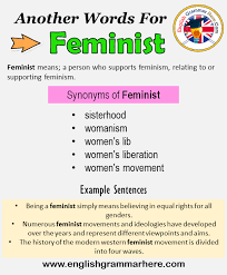 These synonyms for the word modern are provided for your information only. Another Word For Feminist What Is Another Synonym Word For Feminist English Grammar Here