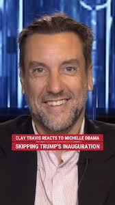 "This is a woman who doesn't have the decency to show the barest minimum of  respect for Democrats or Republicans.", Clay Travis reacts to former first  lady Michelle Obama planning to skip Trump's ...