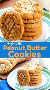Classic Soft Peanut Butter Cookies Cookies Peanutbutter Baking Holiday Soft Peanut Butter Cookies Peanut Butter Cookie Recipe Classic Peanut Butter Cookies
