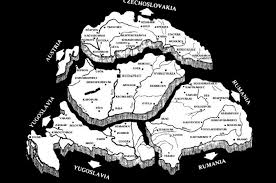 Magyarország lett a legnagyobb, akkora, mint az utána következő svédország, ausztria és németország együttvéve. Nagy Magyarorszag 1920 Jun 04 Elott Hungary Vojvodina Historical Maps