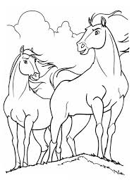 Ausmalbilder Spirit Lucky Disney 1ausmalbilder Com In 2020 Horse Drawings Horse Coloring Pages Spirit Drawing
