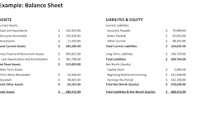 Example Of Financial Statement In Business Plan Plans