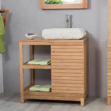 Get outside & play w/ quality outdoor gear. Meuble Sous Vasque Simple Vasque En Bois Teck Massif Courchevel Naturel L 80 Cm