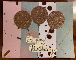 These are just a few of the different types of glue you will find available which can be used in your card making projects. Birthday Card I Did For My Mum Gotta Love Glitter Cardstock Cardmaking