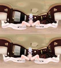 MMD][VR][360°] maid haku メイドハクさんの騎乗御奉仕 VRver1.1 ｜俺の3Dエロ動画
