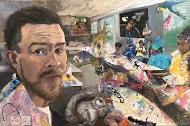 Officer Down from the collection of Art in Roanoke