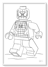 Este canal de dibujos para colorear los superhéroes es el paraíso de los niños y sus papás. Venta Lego Hombre Arana Para Colorear En Stock