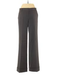 Details About J Crew Women Green Wool Pants 0 Petite