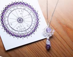 Personalized Jewelry Astrology Necklace Custom Necklace With Natal Chart Individual Crystals Pendant Birthday Gift Personalized Gift
