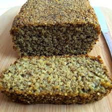 Gluten Free Chia Bread Vegan Sugar Free High Fiber Recipe Food Gluten Free Bread Recipes