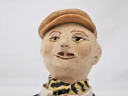 Unique Hand-Made Studio Pottery Figurine By Jean Rideout