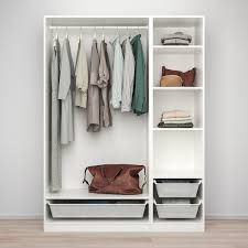 Start with our suggested combinations or design your own. Pax White Wardrobe Combination 150x58x201 Cm Order Here Ikea