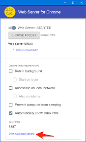How to Run a Basic Web Server With Google Chrome - Simple Help