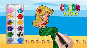 Home / cartoon / zig and sharko / marina. Zig Sharko Marina Coloring For Kids Coloring Pages For Children Youtube