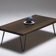$359.00 $179.00 paris cross legs rectangular glass coffee table *solid oak legs Dark Aged Oak Coffee Table Wicked Home