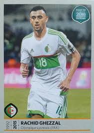 Find out everything about rachid ghezzal. Rachid Ghezzal Algeria Road To 2018 Fifa World Cup Russia Sticker 457