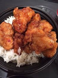 Panda express fried rice (party tray) $13.00. Orange Chicken With White Rice In A Panda Bowl From Panda Express Orange Chicken My Favorite Food Food