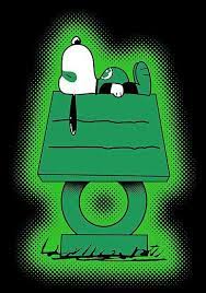 Linterna Verde versión snoopy! | Snoopy, Snoopy pictures, Snoopy funny