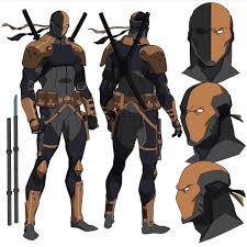Art Philbourassa Batman Cyborg Deathstroke Flash Blackmanta Nightwing Bluebeetle Brainiac Beastboy Superman In 2020 Dc Deathstroke Dc Comics Characters Deathstroke