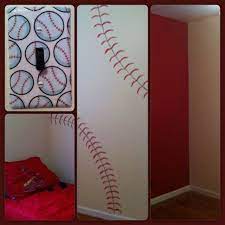 Pin By Karen Holzum On Take Me Out To The Ballgame Baseball Bedroom Baseball Room Bedroom Themes
