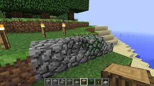 The textures of cobblestone are from one of notch's previous games, rubydung. Minecraft Old Cobblestone Texture Minecraft Texture Pack