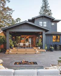 Dark Exterior Color Trend Why We Love It Studio Mcgee Modern Farmhouse Exterior House Exterior House Designs Exterior