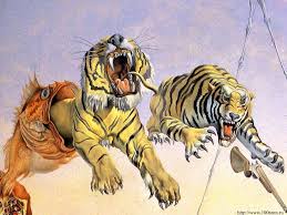 Salvador Dali Tigers Surreal Art Salvador Dali Dali Paintings Salvador Dali Art