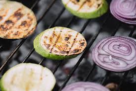 Here are 26 ways to cook zucchini (including two zucchini bread recipes!) in dishes that range from sweet to savory to spicy. Selective Focus Of Onion And Zucchini Slices Grilling On Barbecue Grid Free Stock Photo And Image