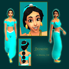 Nyx/neil said over a year ago. Mod The Sims Jasmine Aladdin And Genie From Disney S Animated Movie Aladdin