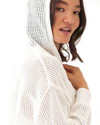 Laurel Beach Knit Pullover Hoodie
