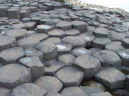 Imagine you had so much lava that if filled the landscape to say 100′. Hexagonal Basalt Columns Basalt Columns Nature Basalt