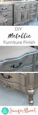 Silver Furniture My Most Talked About Finish The Magic Brush Metallic Painted Furniture Furniture Finishes Silver Furniture