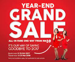 You must make a minimum of $10 purchase of active product on exabytes.com billing within 20th dec 2017 to 31st dec 2017 to join this lucky draw. End Your Year Great With Airasia S Year End Grand Sale Airasia Newsroom