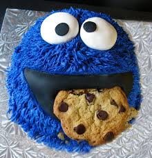Share the best gifs now >>>. Cookie Monster Cakes Decoration Ideas Little Birthday Cakes