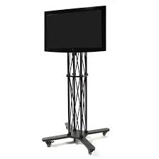 At the same time, you will not have to occupy the entire wall to mount to the tv. Ez Fold Wheeled Tv Stand Airborne Visuals
