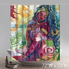 Black Art Shower Curtains Pin On Design