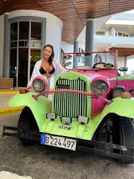 Monika Fox Poses Near A Cuban Retro Car: 4 Nude Pics | xHamster