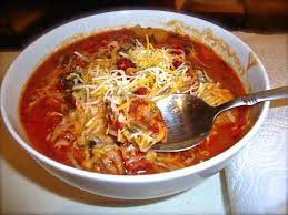 Low Carb Crock Pot Pizza Soup Recipe Food Com Recipe Pizza Soup Recipes Soup Recipes