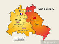 Image of Berlin Wall map