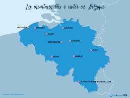 La belgique couvre une superficie de 30 688 km23 avec une population de 11 507 163 habitants au 1er janvier 20211, soit une densité de 373,97 royaume de belgique. Visiter La Belgique 45 Lieux A Voir Ou Aller Carte Touristique
