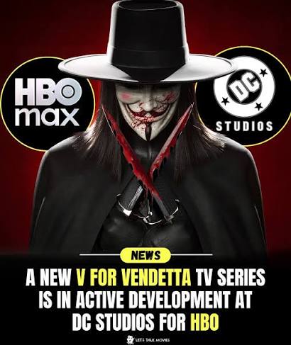 A new V for Vendetta series is coming to HBO! 🎭⚡ James Gunn & Peter Safran  are producing, with Pete Jackson adapting the classic Alan Moore comic.  Expect a masked rebel taking