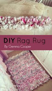 How To Make A Diy Rag Rug Using Old Bedding Diy Rug Rag Rug Diy Home Crafts