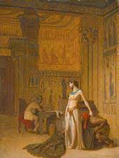 Out of respect for julius caesar, the people did not really give much attention to the fact that julius caesar married a foreign woman albeit having a roman wife (mcmanus, 2001). Cleopatra And Caesar Painting Wikipedia
