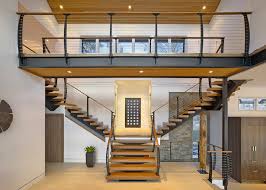 We guide our clients from the very first idea of a design until the finished and installed product. Custom Modern Stairs Modern Staircase New York By Keuka Studios Inc Houzz