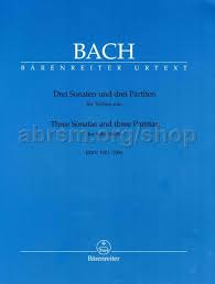 Facciamo una partita a tennis let's have a game of tennis. Johann Sebastian Bach Three Sonatas Three Partitas For Solo Violin Bwv 1001 1006