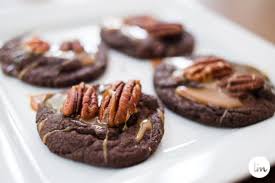 These are fun and easy to make and they taste really good. Chocolate Turtle Devils Food Cake Mix Cookies Today S Mama