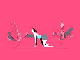Mama cat and her kittens. Cat Cow Stretch Gifs Get The Best Gif On Giphy