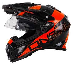 Oneal Sierra Adventure Edge Crossover Orange Black Helmets