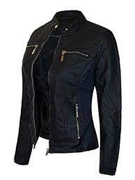 Instar Mode Women S Ultimate Moto Biker Faux Leather Jack Https Www Amazon Com Dp B07byymxk5 Womens Biker Jacket Denim Jacket Women Leather Jackets Women